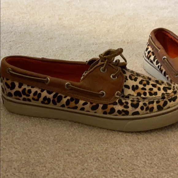 Cheetah print Sperry’s - Picture 2 of 6